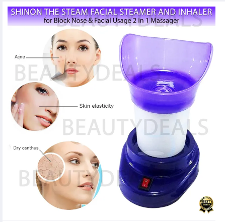 The Steam Facial - Steamer And Inhaler